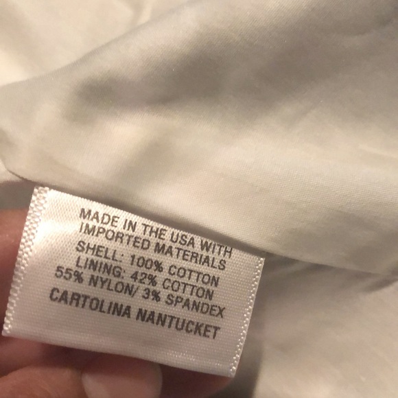 Cartolina Nantucket The Lauren navy Gingham. Made in USA. - Picture 4 of 4